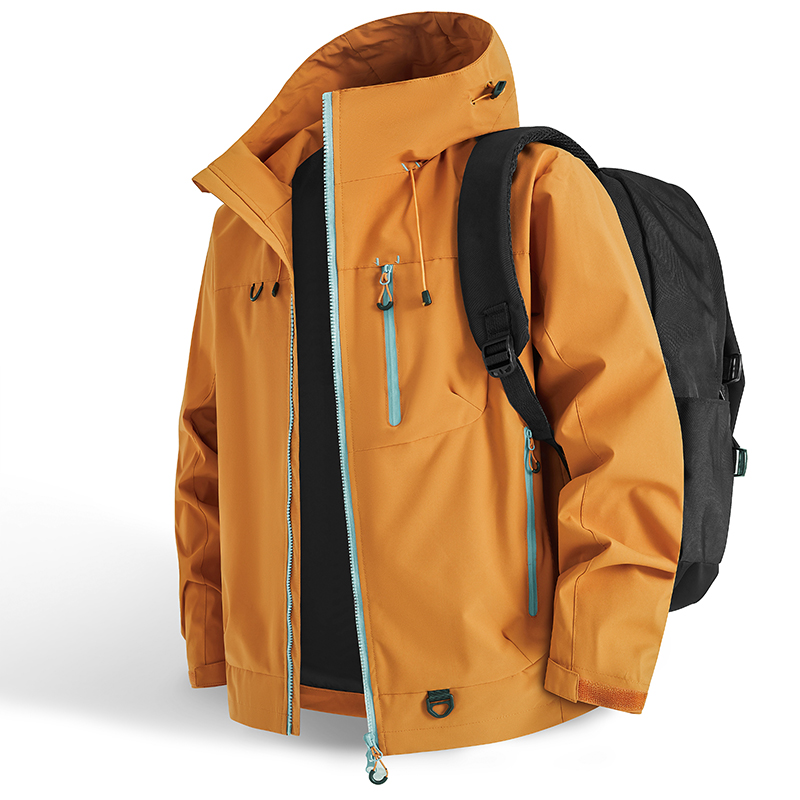 Mountain Biking Camp - Jaquetas Impermeáveis para Caminhadas Masculinas, Jaqueta