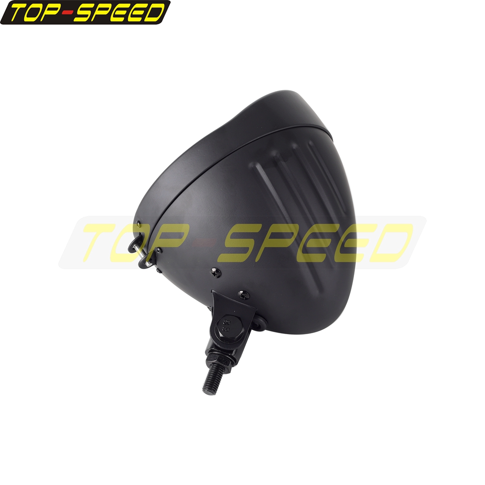 Preto/cromado farol da motocic - Mountain Biking Shop avaliação e preço