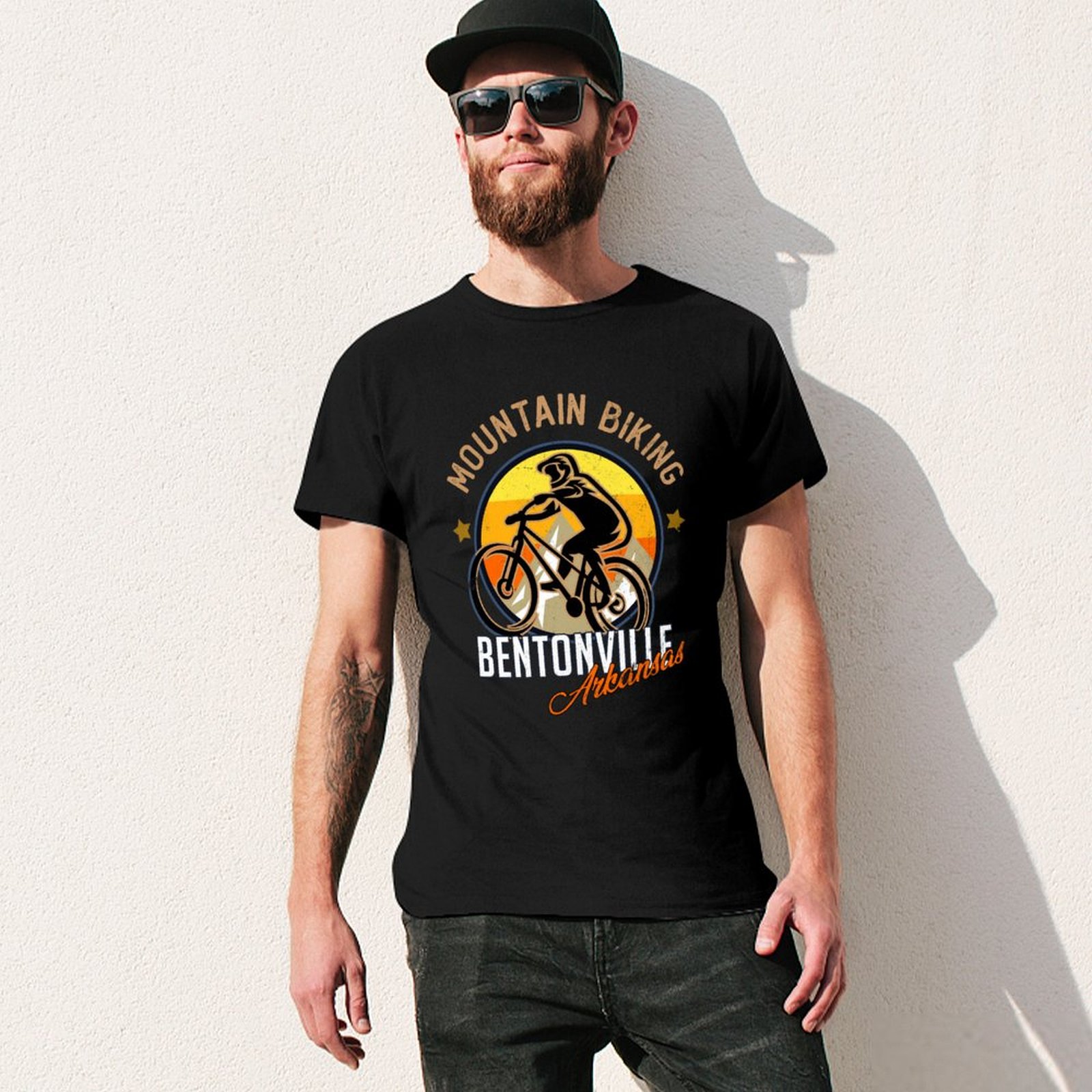 Camiseta de ciclismo de montan - Mountain Biking In Arkansas avaliação e preço